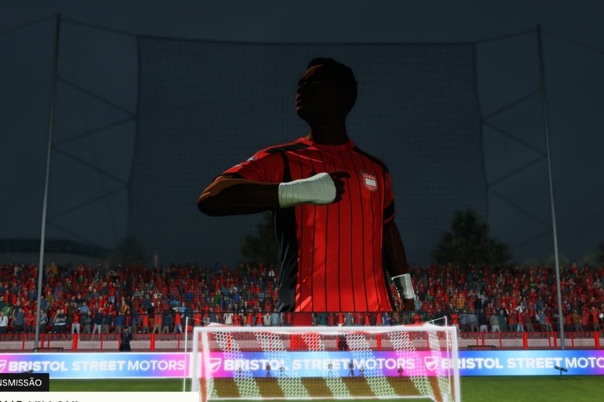 Sem palavras para o que vivi hoje… Ver um mosaico da nossa torcida com meu nome e minha história me emociona demais. Esse clube é minha v…