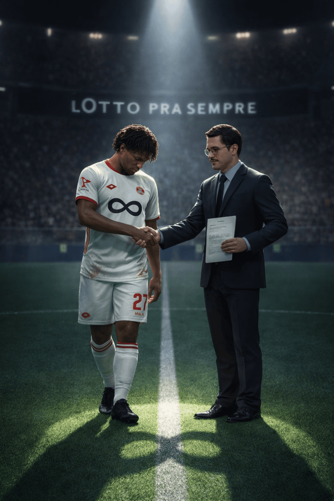 É oficial!!! {@}[Malik_27](695d932ae0b04c5e8f230cbf) é o primeiro jogador a acertar um contrato infinito com a Lotto !!! Ao infinito e ma…