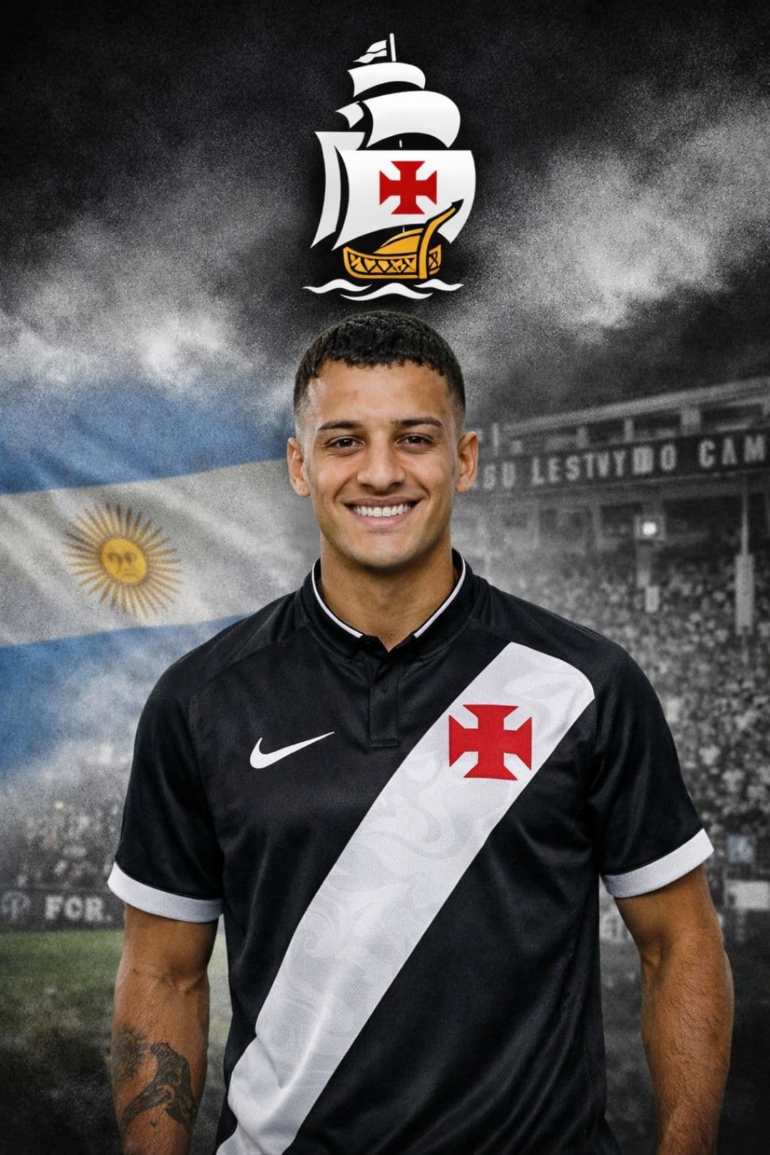 TIAGO PALACIOS AGORA É VASCÃO! 😁💢 Ponta Destaque Argentino Assina um Contrato de 2 anos com o GIGANTE SEJA BEM VINDO PALACIOS! 👊🏻 #Va…