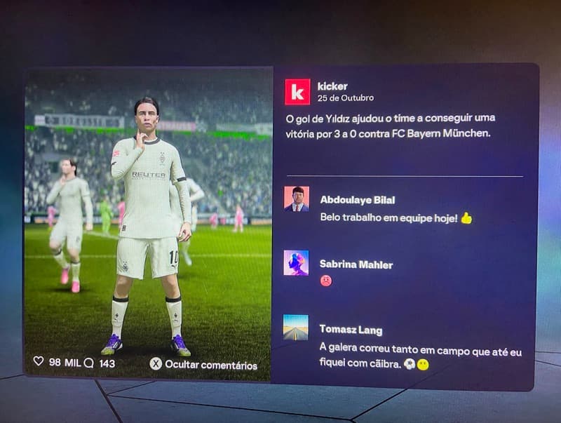 Yildiz joga mt 3x0 no bayern
