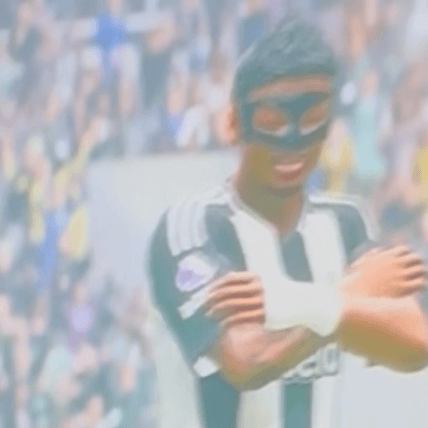 Último gol… última comemoração pelo Newcastle.