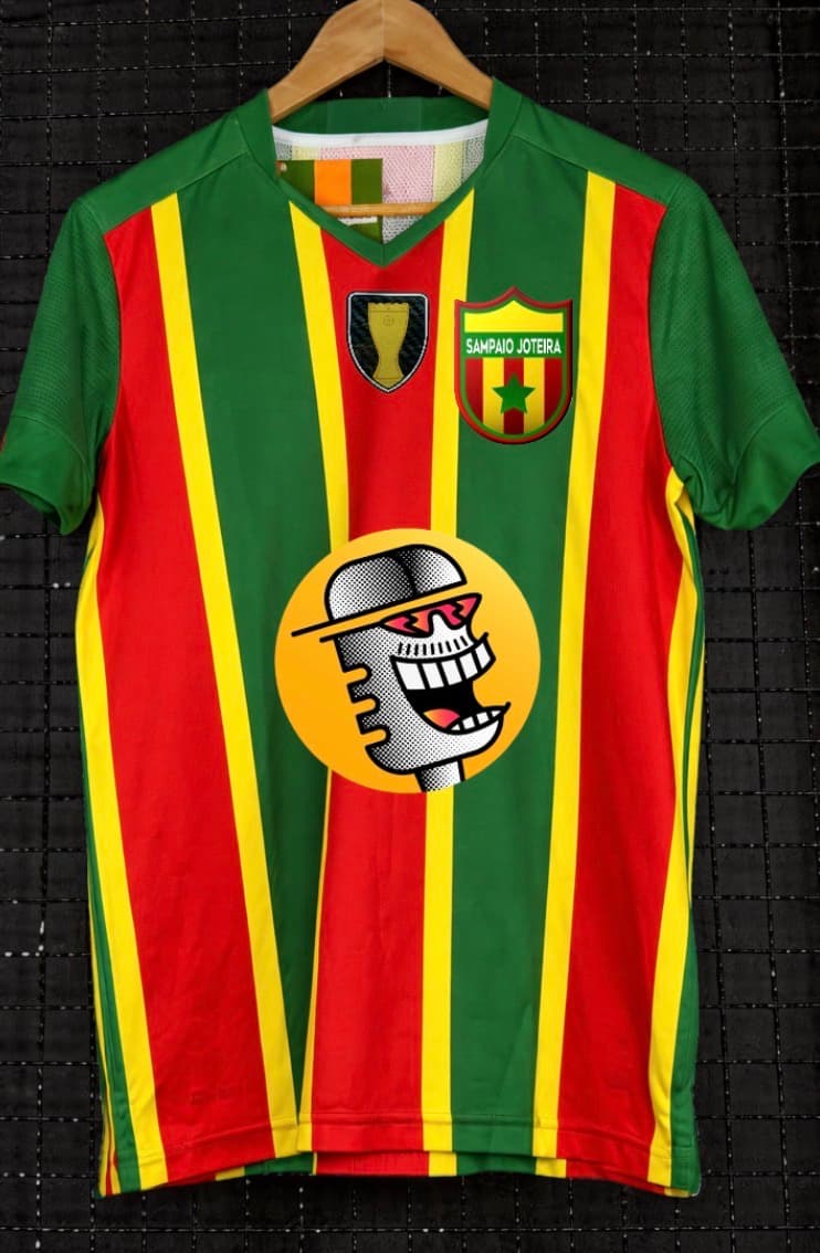 Atualização do uniforme concluída!! Admita, que esse patch de campeão impõe respeito. É campeão!!!🟩🟥🟨
