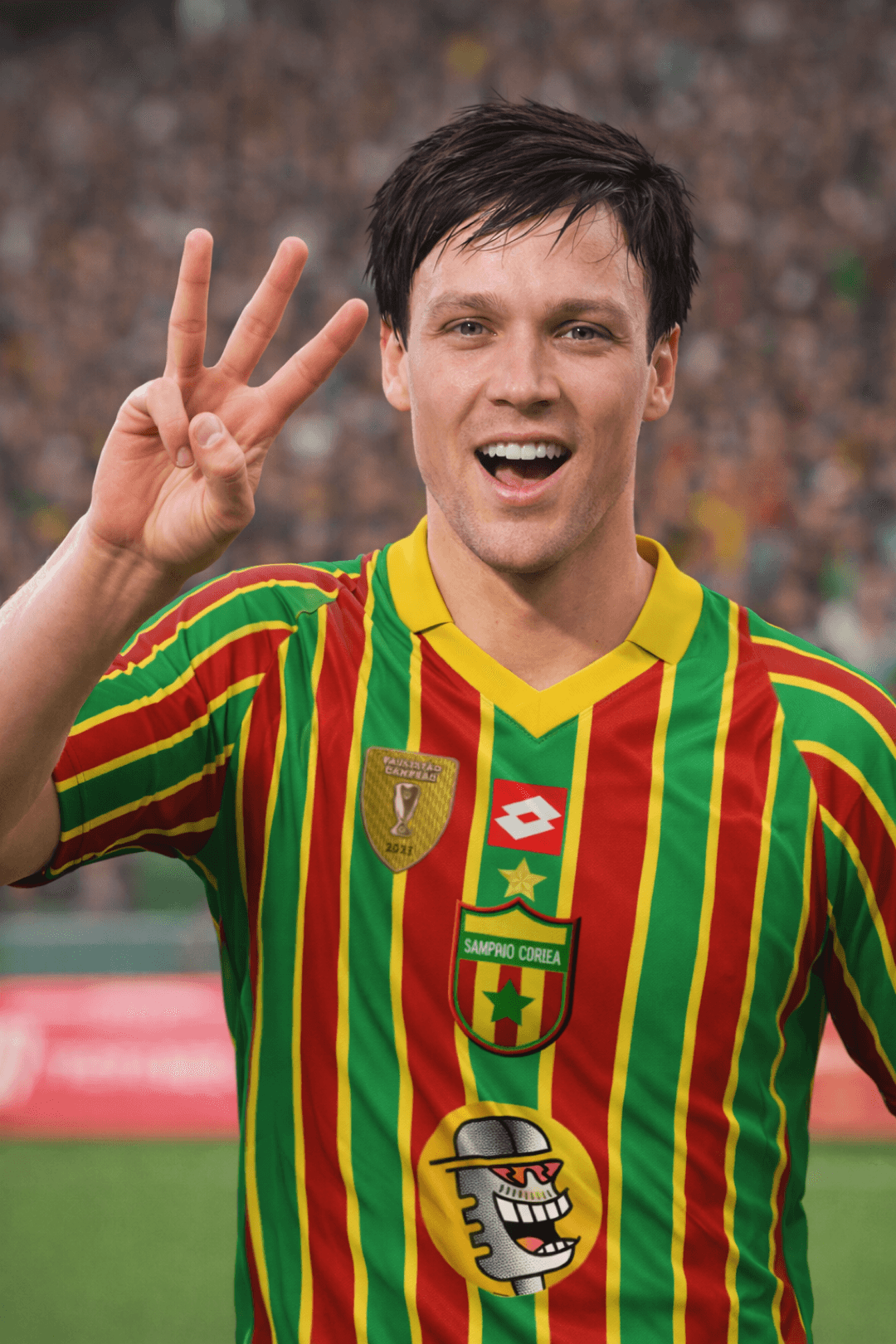Hat-Trick!!!! Com três gols de Joaquim o Sampâio vence o Palmeiras no Allianz Parque por 3x1!!!!🟩🟥🟨 #SampâioJoteira #Podpah #Lotto