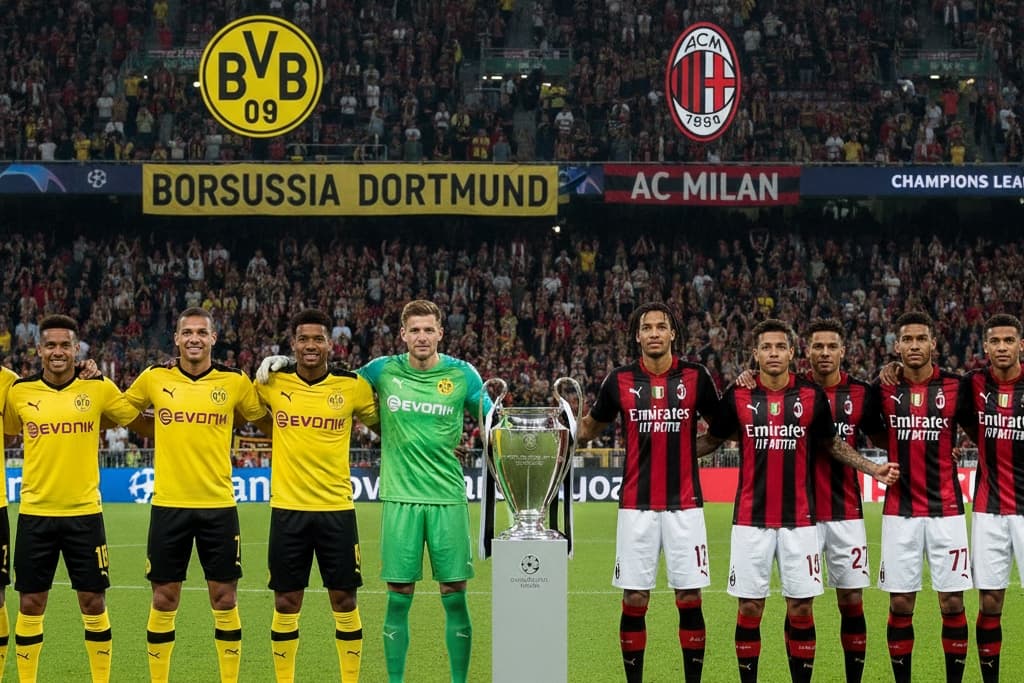 VOCÊS ESCOLHEM COM QUAL DESSES 2 DEVO INICIAR O MODO MASTER LIGA NO PES 2018. BORUSSIA OU MILAN ?