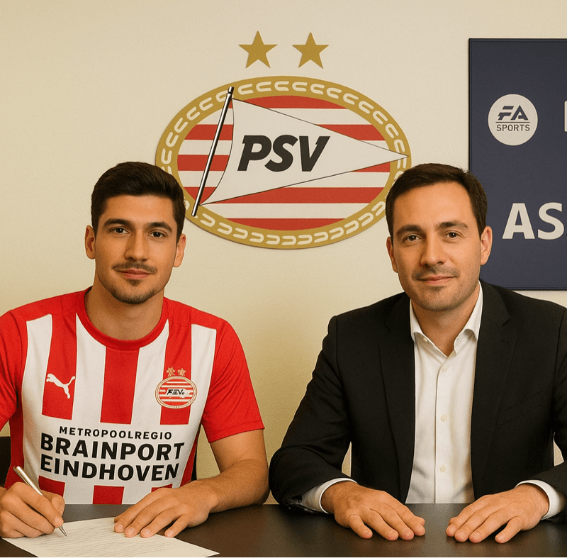 Novo desafio! 🙏⚽ Muito feliz por chegar ao @psv e poder vestir essa camisa tão grande. Um novo capítulo na minha história começa agora —…
