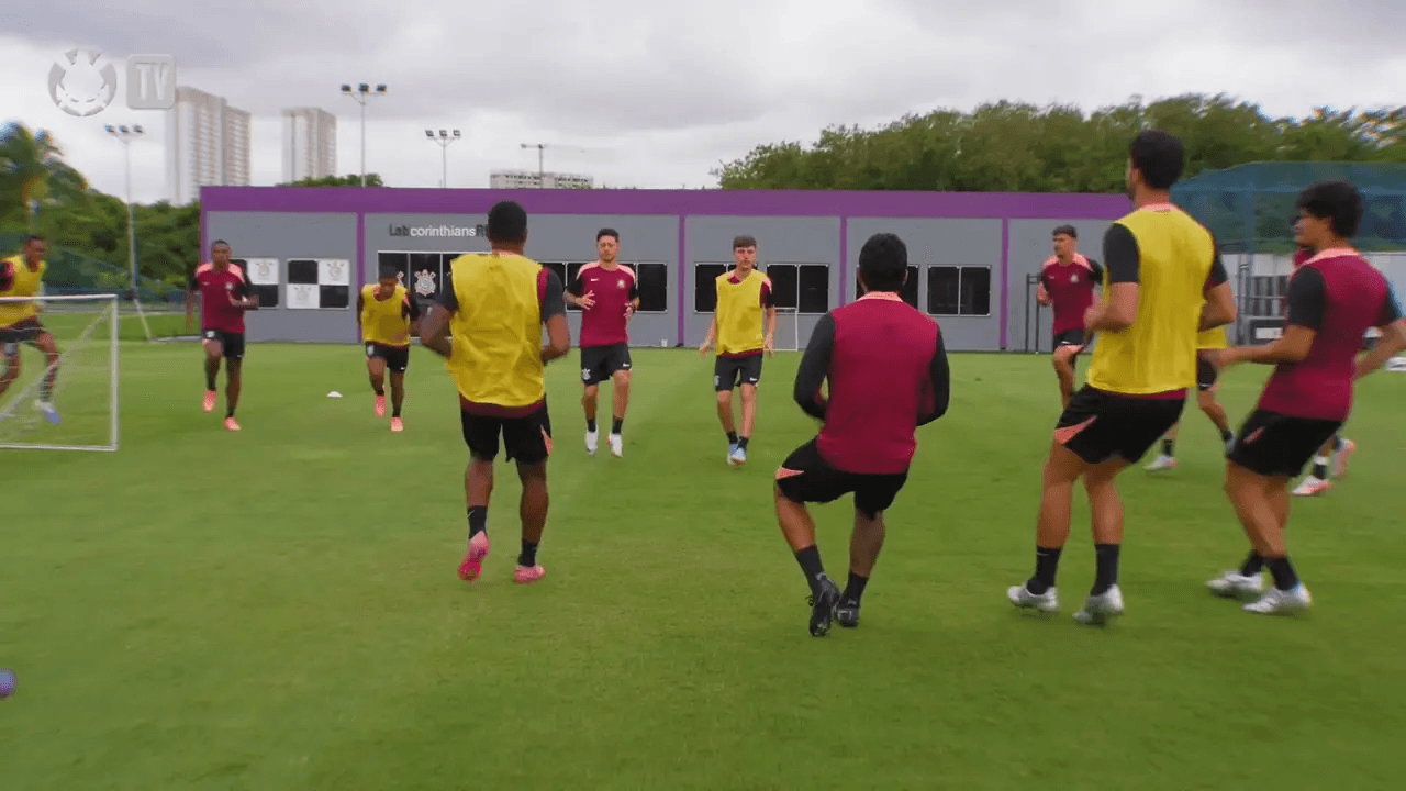 essa semana o elenco treinou mto para trazer a primeira vitória do ano