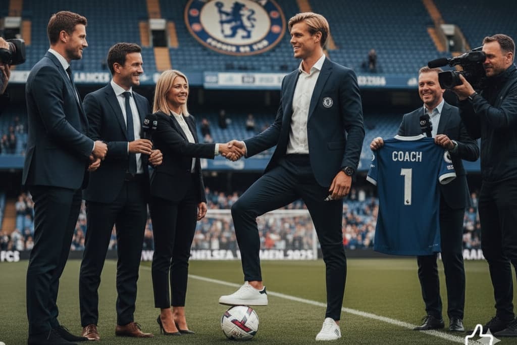 Muito feliz por esse momento assumir comando do Chelsea feminino!