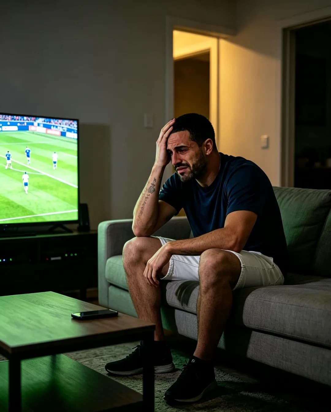 Dia difícil...Assistir de fora e não poder estar em campo para lutar até o último segundo dói dobrado. Sentimento de impotência com a eli…