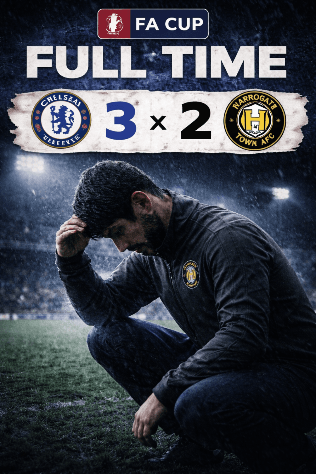 3-2. Lutamos até o fim contra um gigante. Orgulho desse grupo. Isso só nos fortalece. 💛🖤