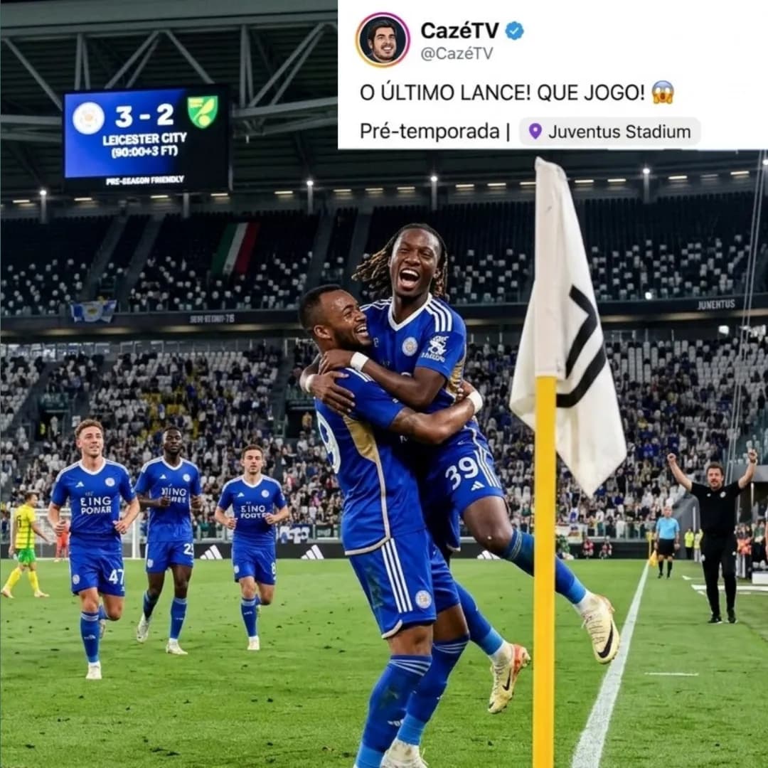 ESTREIA COM VIRADA DE DINIZ! 🦊🇮🇹 ​Leicester sai atrás por 2x0 na Itália, mas reage: ⚽ 45' El Khannouss (ass. Daka) ⚽ 80' McAteer ⚽ 90+…