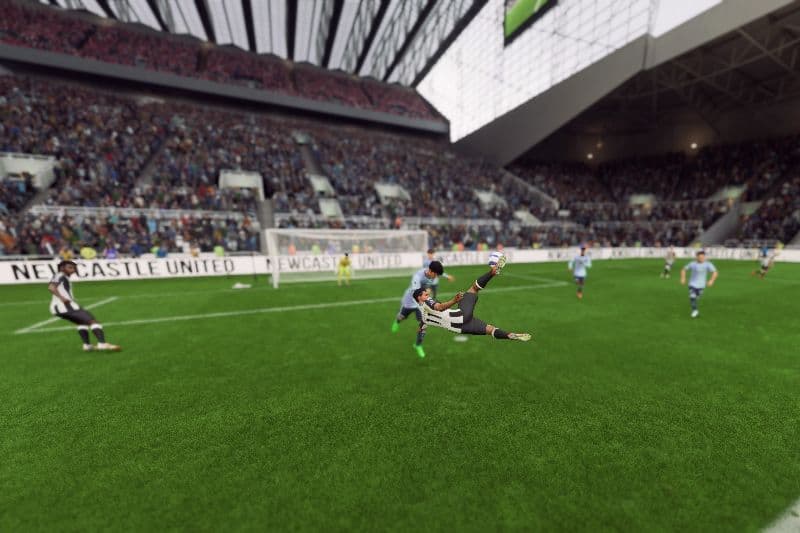 Simplesmente a melhor partida da minha vida!🔥 Hat Trick, com direito a golaço de bike🚀 Placar final: Newcastle 5X4 Arsenal ⭐