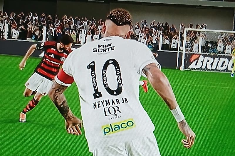 Jogo acaba empatado Neymar sai de campo como craque do jogo Dudu ancelotti grava a importância do jogador( neymar é simplesmente um fenôm…