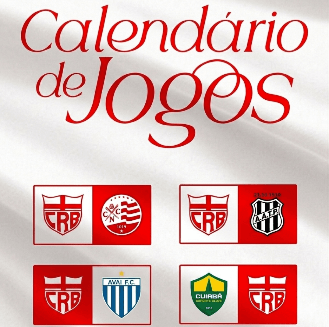 AGENDA DE JOGOS — MÊS DE MARÇO 📅⚽ CRB x Náutico | Brasileirão Série B CRB x Ponte preta | Brasileirão Série B CRB x Avaí | Brasileirão S…