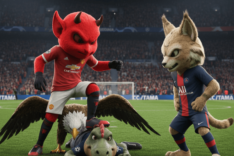 Com a vitória Sobre o PSG Na casa deles, no jogo de volta por 4 a 0 no agregado Primeiro jogo 2 a 0 segundo também Manchester Vai enfrent…