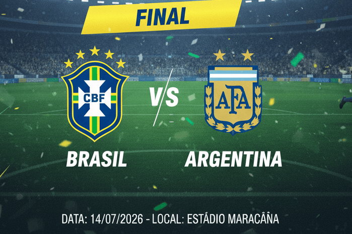 Brasil Classificado para a Final será mais uma final inesquecível Na história do futebol será A chance de revanche do Brasil