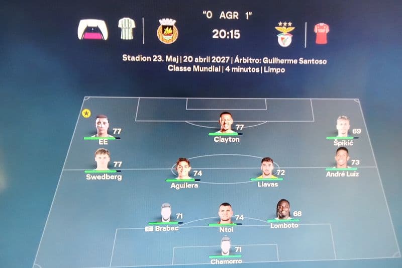 Sassa vai ser titular contra o Benfica sabendo que sassa só jogou 10 jogos a titular este ano