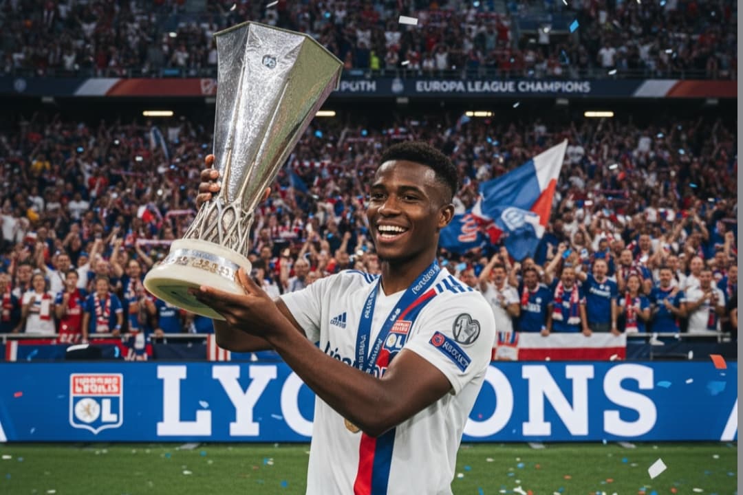 Muito feliz por esse título com esse time que jamais vou esquecer. Esse título foi para coroar nossa grande temporada. Vamos Lyon.