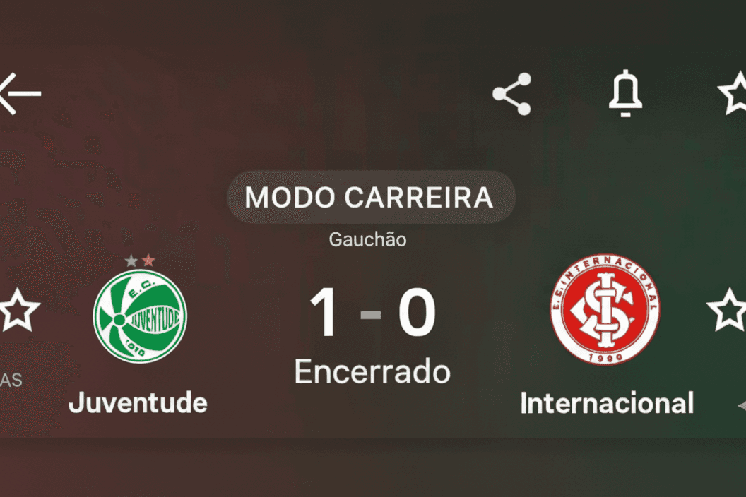 fim de jogo Com gol na prorrogação o internacional foi eliminado do gauchão na semifinal ! #pracima #vamosinter #scinternacional 🔴⚪