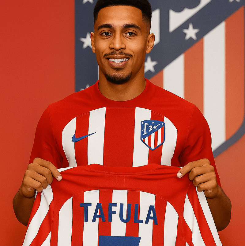 Um sentimento incrivel estar assinando pelo Atlético de Madrid!!