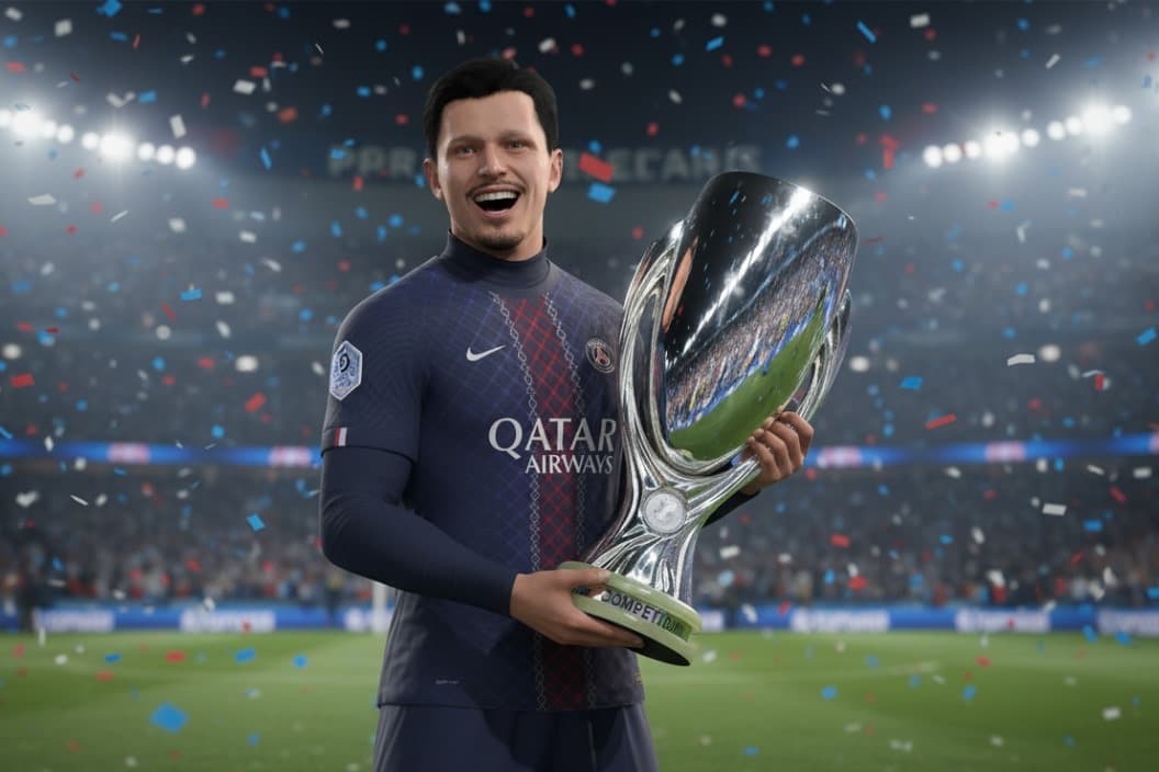 Finalmente! Conquistei a UEFA Super Cup com o PSG. Mas não acaba por aqui.