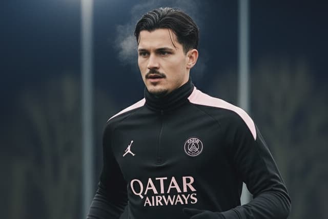 Treinando para proxima partida. Paris SG x Angers SCO.