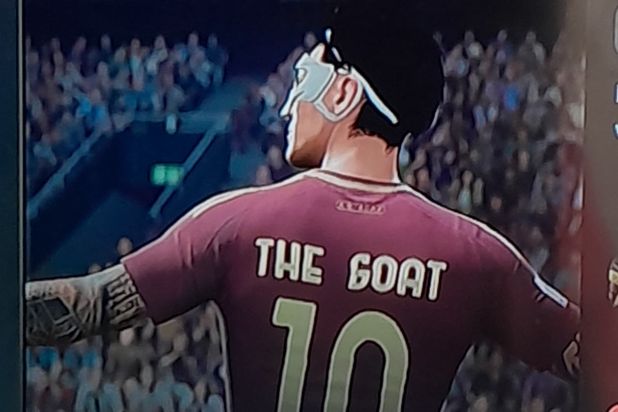 THE GOAT foi o heroi do hat-trick com o AS Roma a vencer o Bilbao por 3-0.