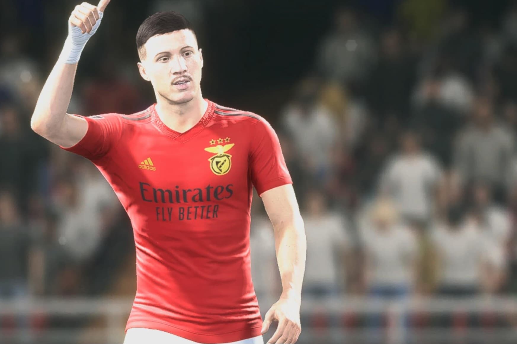 Hoje assinei meu contrato com a equipa A do Benfica 🙌🦅
