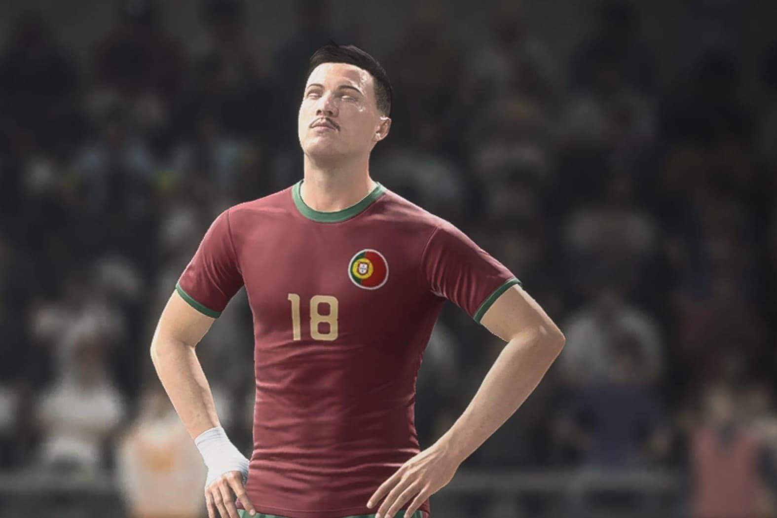 Peço desculpa a equipa e ao povo português pela minha fraca exibição e principalmente pelo meu falhanço no ultimo minuto que nos podia te…
