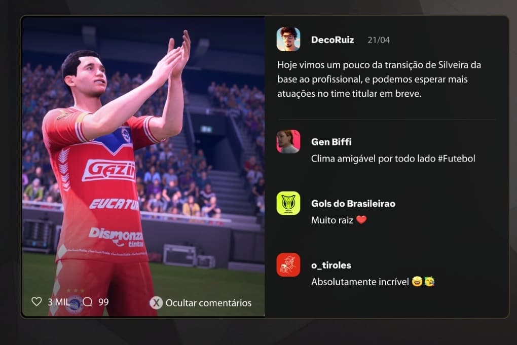 Jogador de base brilhando.