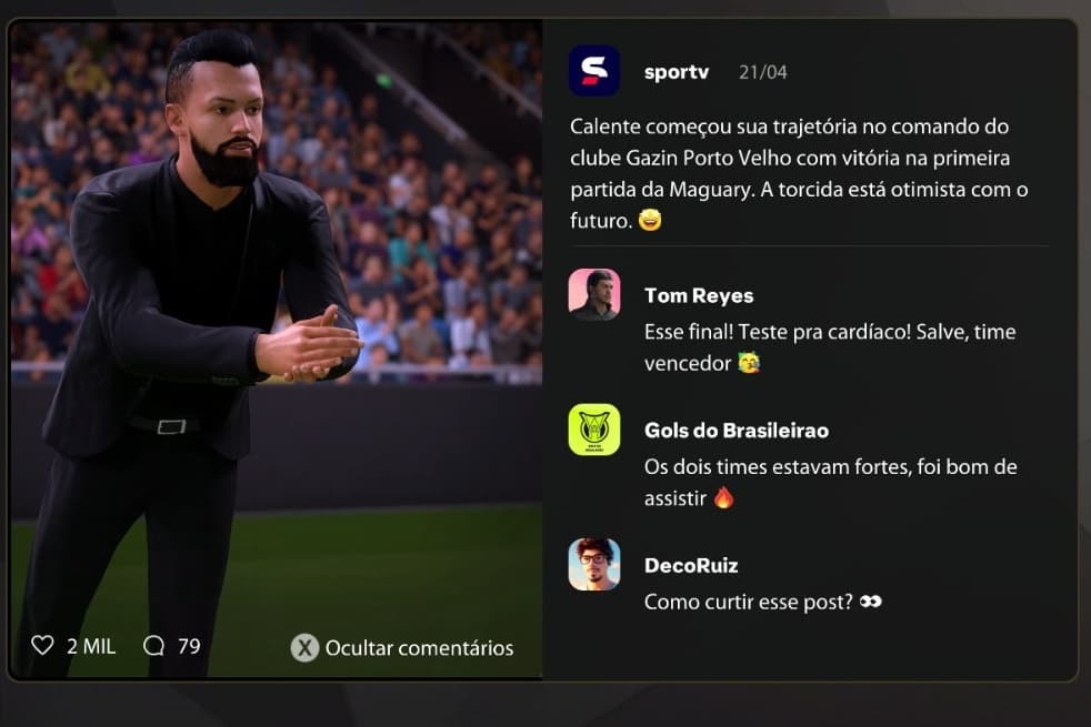 Uma boa vitória.
