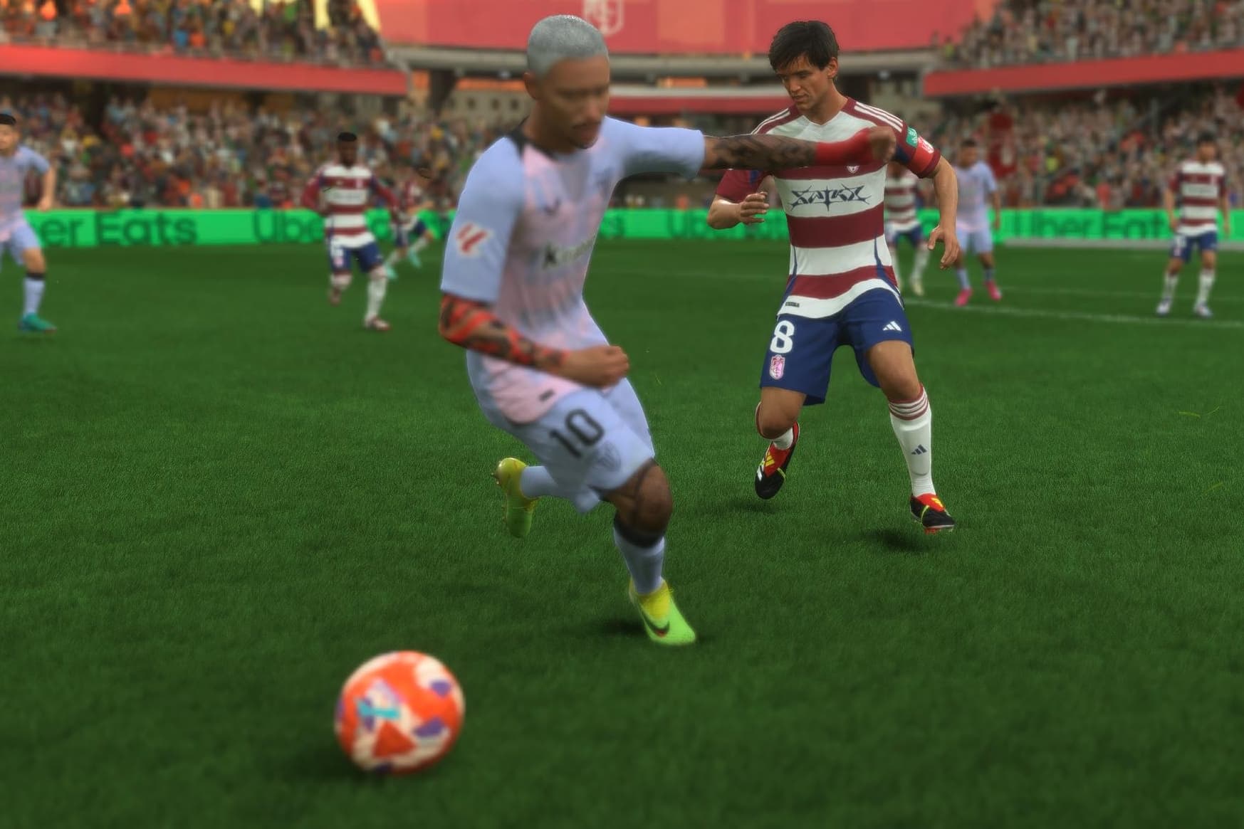 Estreia na la liga contra meu antigo clube, Granada FC. Feliz pelo desempenho, iremos vencer a próxima🫵🏼👆🏼