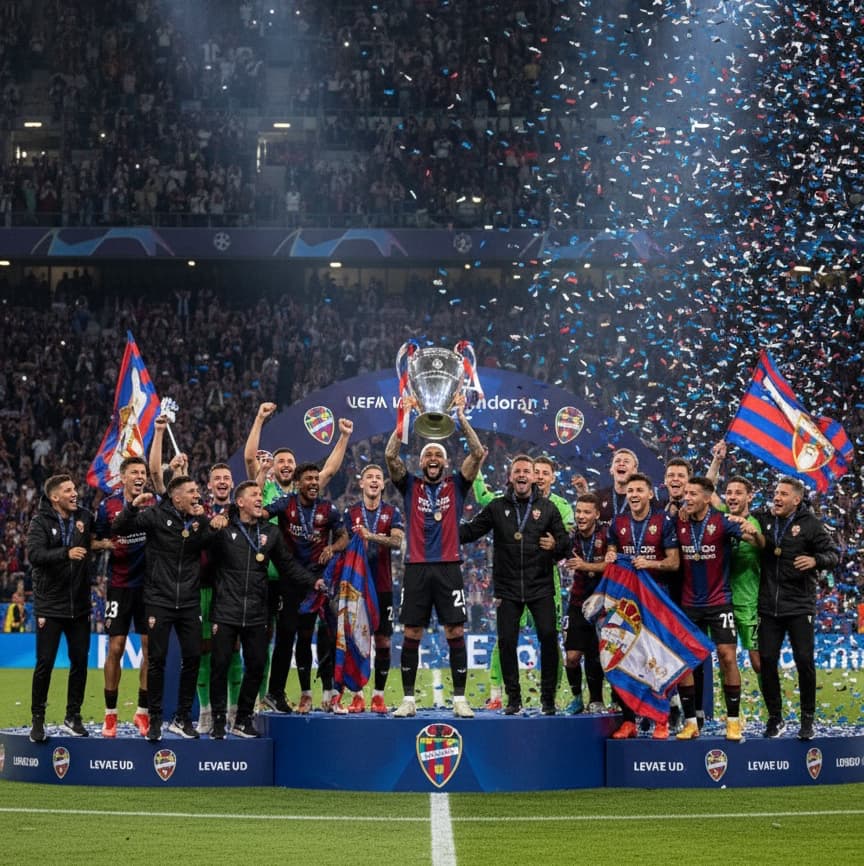 INÉDITO! O LEVANTE É CAMPEÃO DA CHAMPIONS! Vitória por 3x1 sobre o Bayer Leverkusen! Memphis Depay deu show, hat-trick absurdo! Ele é o m…
