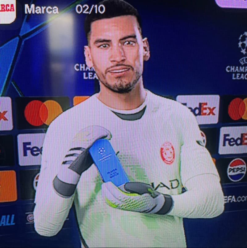 O guardião dessa temporada histórica! Craque do jogo pro nosso goleiro Gazaniga!