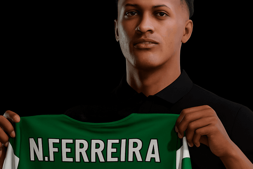 Nicollas Ferreira, a maior promessa da atualidade é anunciado no profissional do Sporting CP.