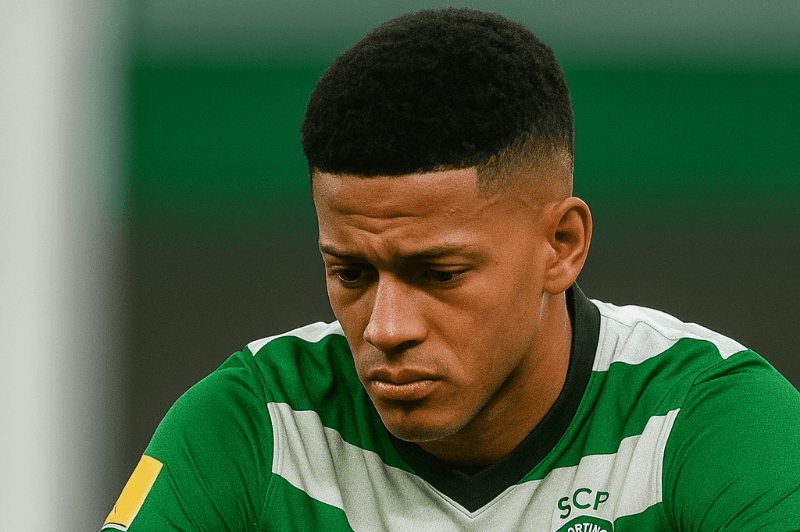 Nicollas Ferreira na sua estreia faz uma má partida e não consegue aproveitar as suas chances e o jogo acaba Porto 1× 0 Sporting.