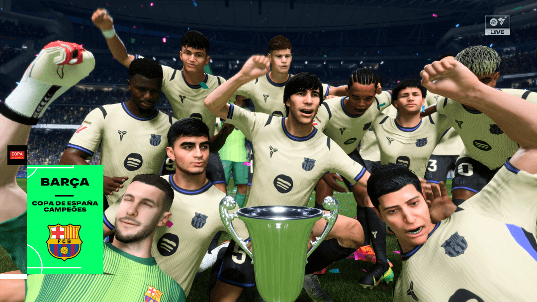 CAMPEÕES DA COPA!!! Mais um título sob o comando do Barcelona, e vamos em busca de mais!! #vamosbarca