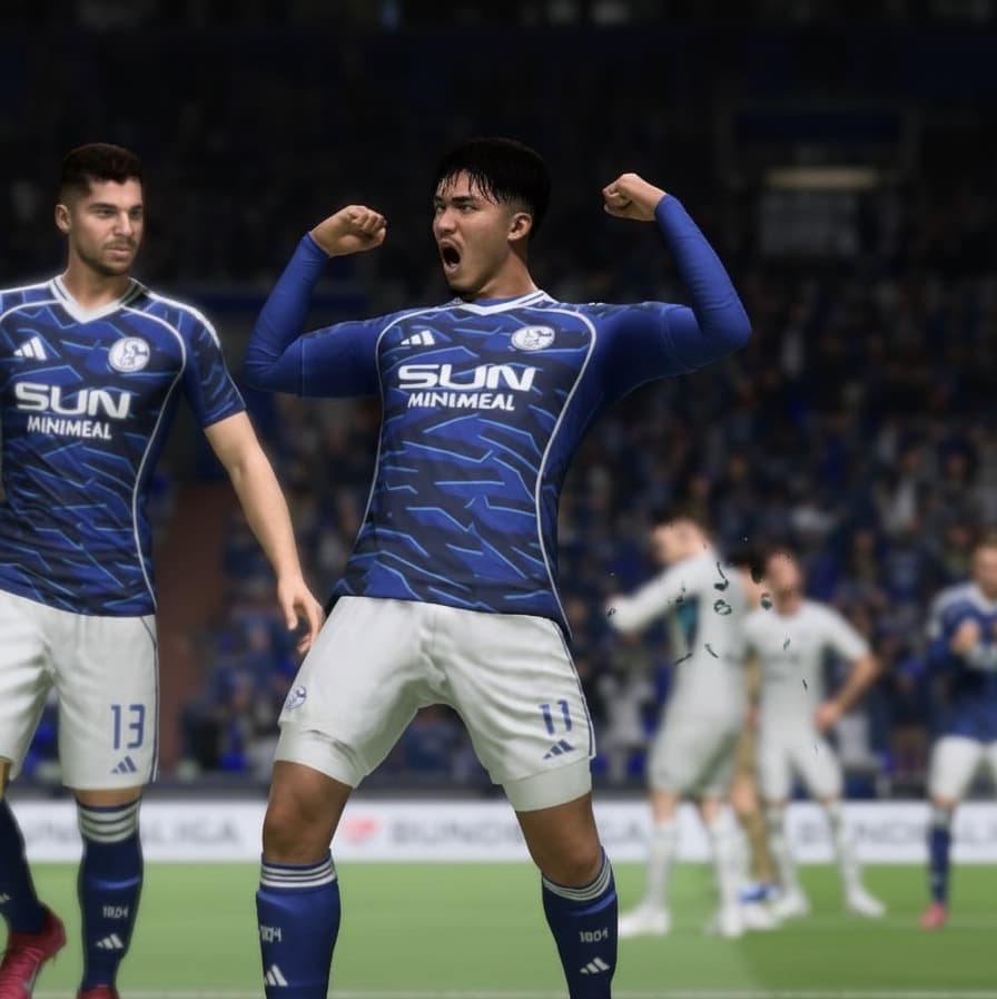 Grande resultado, muito feliz pelos 3 gols. Vambora! 😝 #S04