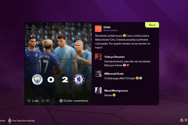 Os Blues em jogo muito importante foram superiores e venceram o city fora de casa agora abrindo 5 pontos de vantagem para o 2 lugar. Vitó…