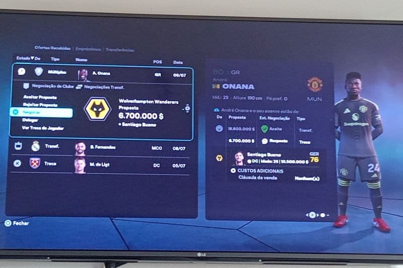 Outro clube que quer onana