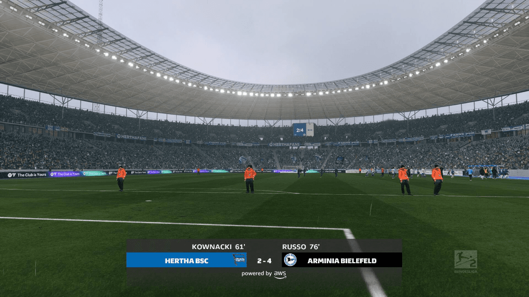 Arminia vence o lider do campeonato.