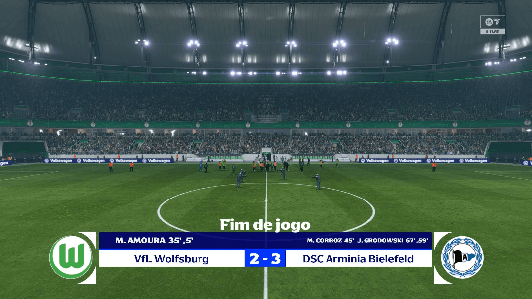 Com uma virada épica, Arminia se classifica para a SEMIFINAL da DFB POKAL.
