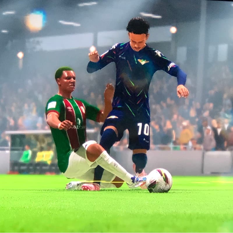 Pra quem falou que eu tava achando q era atacante, segura minha atuação hj, fiz gol e tive 4/6 desarmes certos! 🤣6️⃣6️⃣ ft 1/2