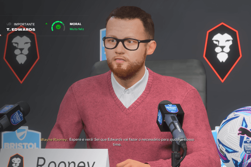 🎙Coletiva parte 1🎙 James Whitmore – Sky Sports: Essa liderança não é enganosa? Salford nunca brigou por nada. Rooney: “Depois de 19 jog…