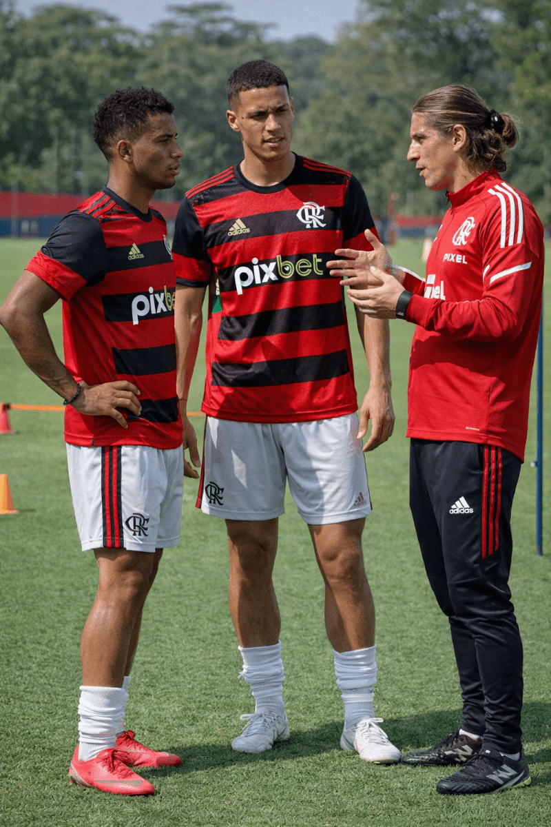 🚨 Possível novidade na Supercopa! Com a lesão de Erick Pulgar, Enrique surge como forte opção na escalação do Flamengo para a decisão co…