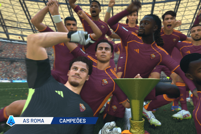 I nuovi campioni della #SerieAFC26🇮🇹 La Roma di Totti torna a scrivere la storia!🏆 #SerieAFC26🇮🇹 @ASRoma @FrancescoTotti