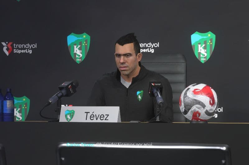 Carlos Tévez has been presented as the new head coach of Kocaelispor ahead of the next match against Alanyaspor.