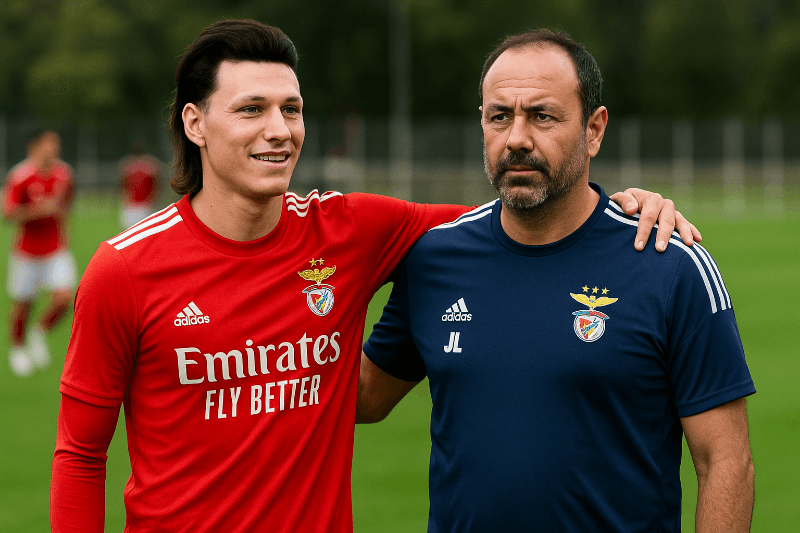 Feliz aniversário José Leite me ajudou muito na minha adaptação aqui em Portugal se não fosse ele eu nunca estaria aqui no Benfica