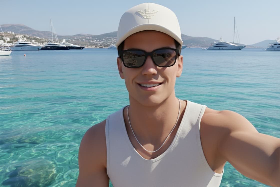 Sol, mar y paz… nada más. 🌊☀️ 📍Mykonos, Greece 🇬🇷