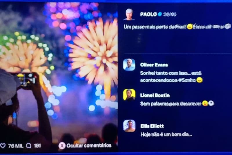 Um passo mais perto da final 🤩 é isso aí!!!👀na ⚽