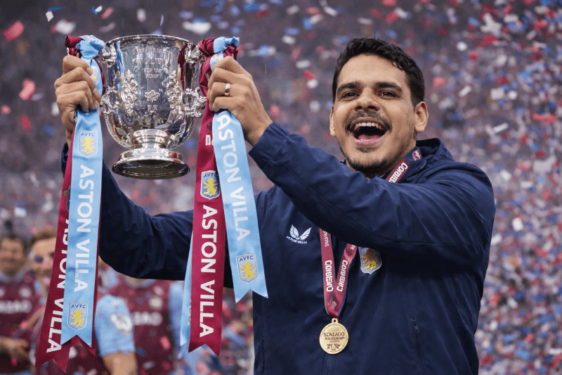 PRIMEIRO TÍTULO COMO TREINADOR DO ASTON VILLA🥇 Carabao Cup 🏆